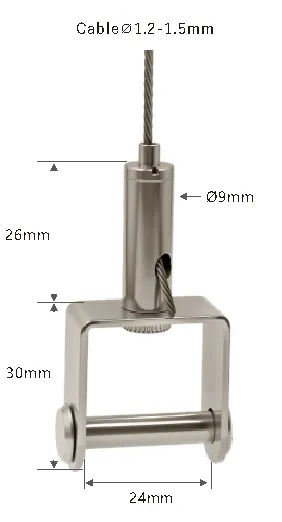 Pinza U 24 mm